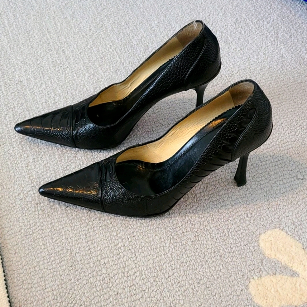Designer high heels